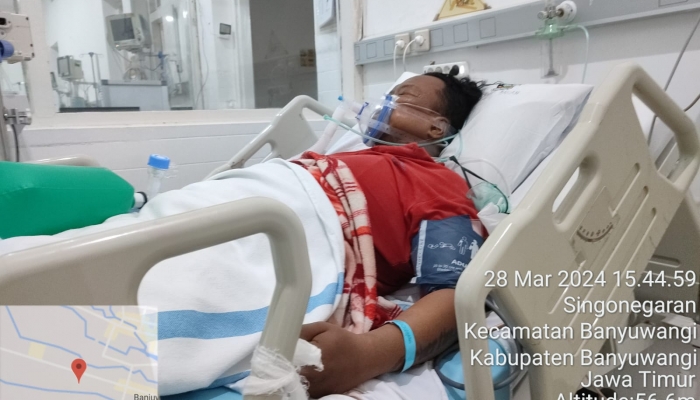 Solidaritas Jurnalis Banyuwangi Bergerak Bersama untuk Mendukung Rekan Wartawan yang Sakit